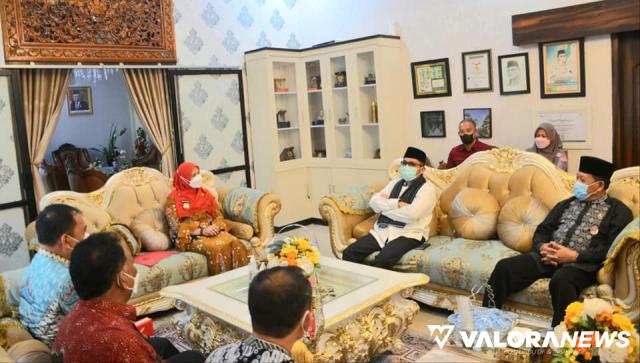 Hendri Septa Dikunjungi Wali Kota Bandar Lampung, Bicarakan UMKM
