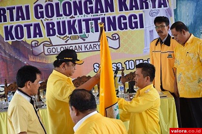 Musda IX Partai Golkar Bukittinggi, Jon Edwar Terpilih Aklamasi