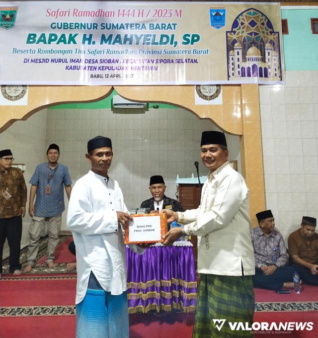 Safari Ramadhan ke Mentawai, Mahyeldi Ajak Masyarakat Berkolaborasi Atasi Stunting