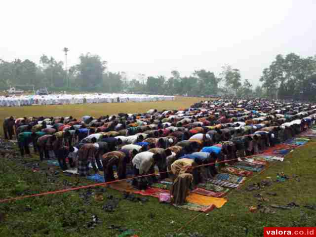 Warga Kerinci Shalat Istisqa, Ini Pesan untuk Presiden