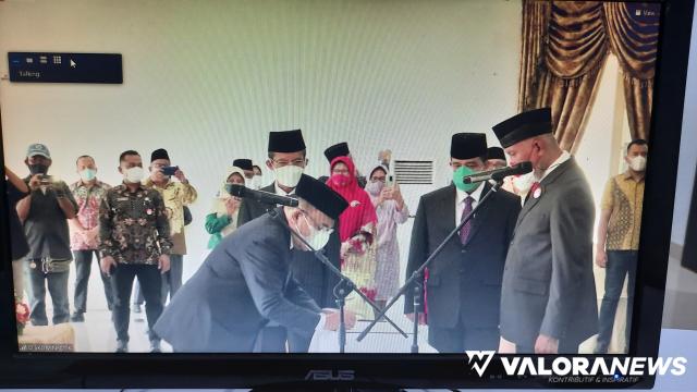 Hansastri Dilantik jadi Sekdaprov Sumbar, Mahyeldi: Alhamdulillah, Presiden Percepat...