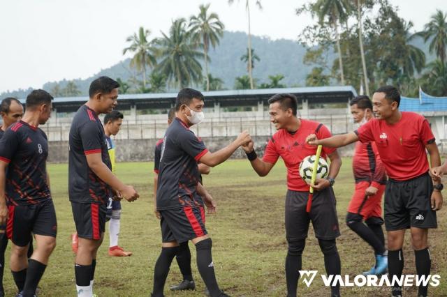 Sepakbola Eksekutif, Tim Pemkab Solok Selatan Ditumbangkan RSUD