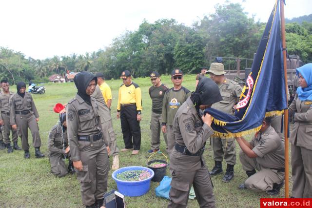 78 Orang Personil Satpol PP Jalani Pembaretan di Sungai Bangek