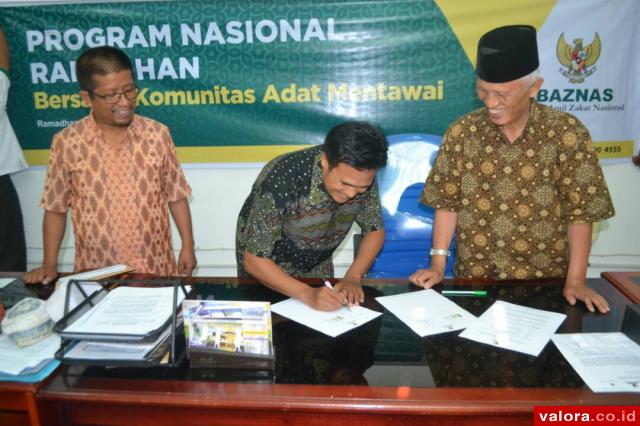 Baznas Percayakan Penyaluran Zakat untuk Mentawai ke P3SD