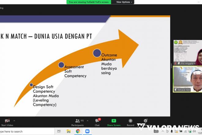 FGD Fakultas Ekonomi dan Bisnis UBH: Siapkan Akuntan Unggul dan Berdaya Saing, Yofialdi:...