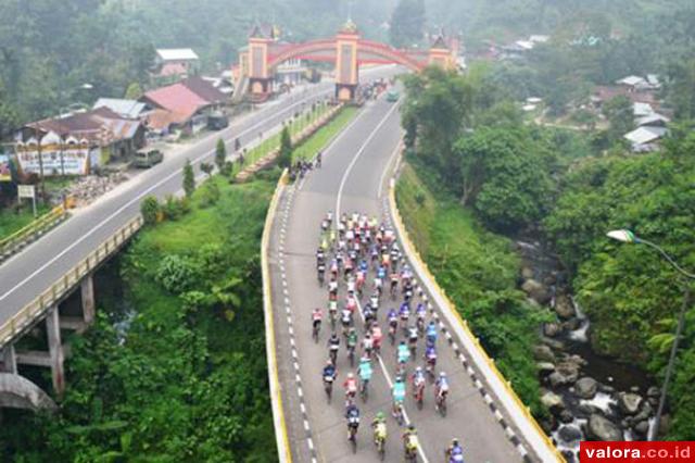 Padangpanjang jadi Lokasi Finish Stage 5 TdS 2017