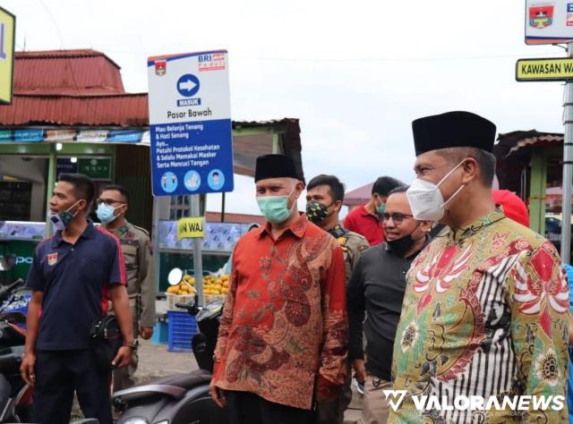 Gubernur Sumbar Tinjau Lokasi Kebakaran Pasar Bawah, Mahyeldi: Sampaikan Semua Ganjalan