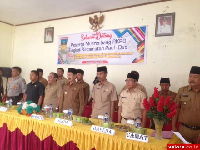 Bupati Solsel Pastikan Agenda Musrenbang bukan Sia-sia