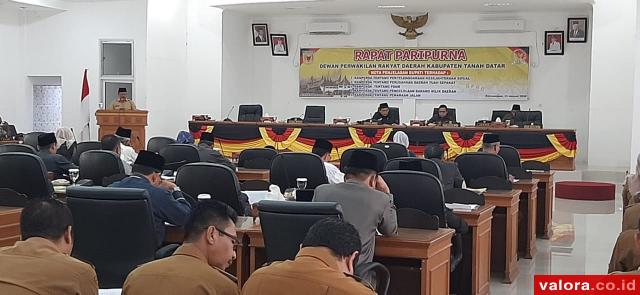 Inilah 5 Ranperda yang Diajukan Pemkab di Masa Sidang I DPRD Tanahdatar