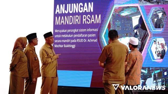 IGD Terpadu dan Layanan Digital Diresmikan: RSAM Bukittinggi Ditargetkan Berstandar...