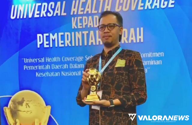 Wapres Serahkan Penghargaan UHC untuk Erman Safar, Ini Sebabnya