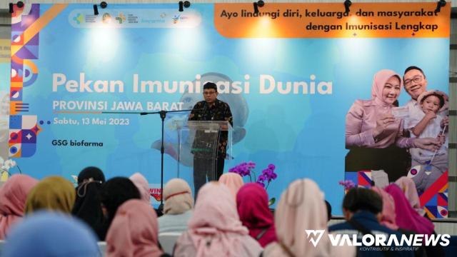 Didukung Bio Farma: Capaian Imunisasi Lengkap Jawa Barat Tembus 107 Persen