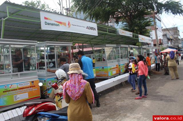 Kawasan Bundaran Air Mancur akan Bebas PKL: 58 Gerobak Sudah di Kapal Kuliner