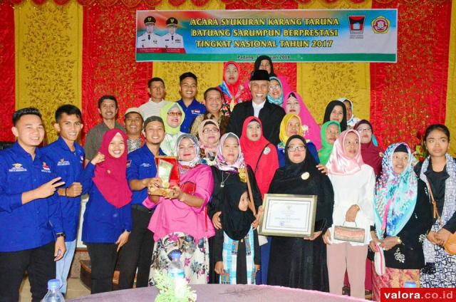 KT Batung Sarumpun Raih Prestasi Nasional, Mahyeldi: Jadikan Prestasi sebagai Semangat...