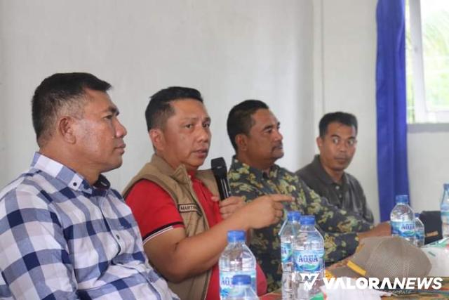 Ini Pesan Bupati Mentawai saat Kunker ke Kecamatan Pagai Utara