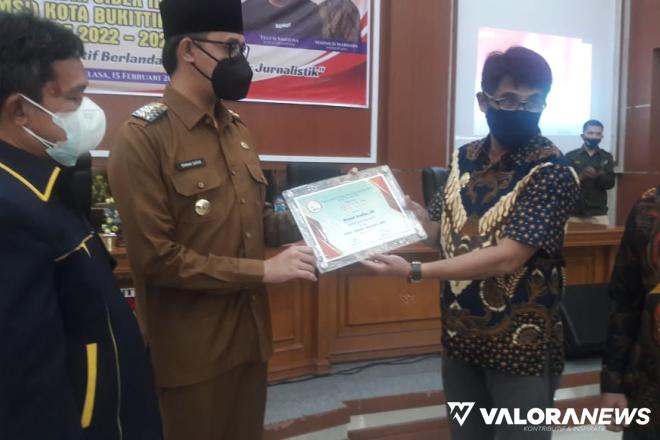 Pengcab JMSI Bukittinggi Dilantik, Erman Safar: Ayo Berkolaborasi Menepis Hoaks