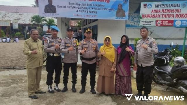 Keluarga Besar SMPN 6 Padang dan Yayasan BAS Santuni Pelajar Yatim