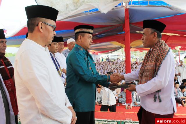 Fauzi Bahar Sumbangkan Lahan untuk Masjid Majelis Dzikir di Pasie Jambak