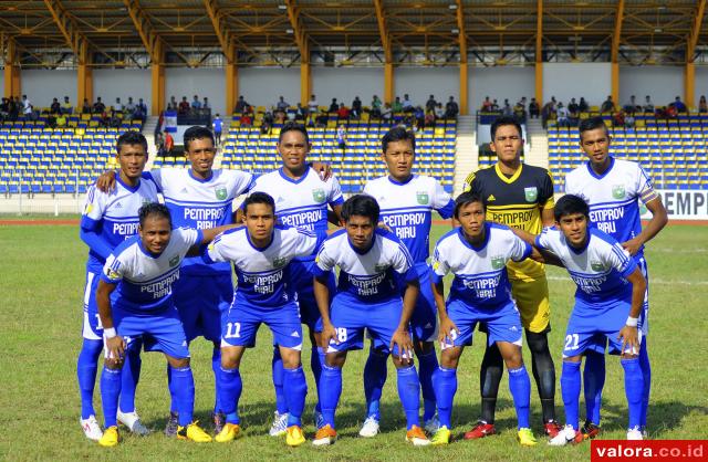 PSPS Pekanbaru Boyong 23 Pemain Bertarung di Piala Walikota Padang