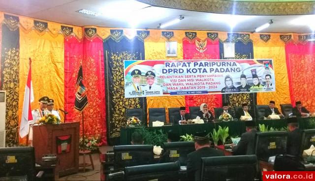 Mahen Sampaikan Visi Misi ke DPRD Usai Dilantik, Ini Isinya