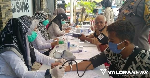 Partai Gerindra Bukittinggi Gelar Vaksinasi Selama 4 Hari