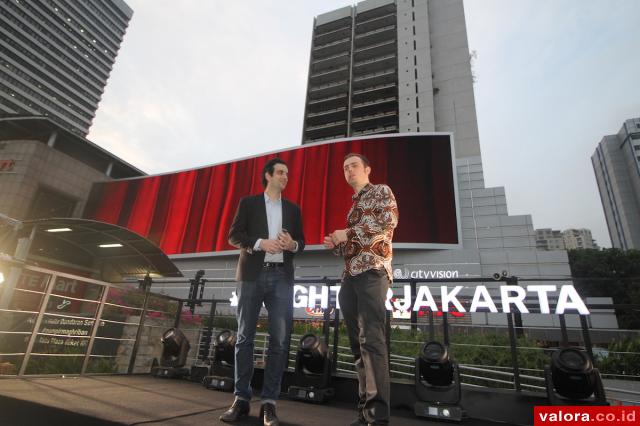 Billboard Digital Ikonis Meriahkan Distrik Bisnis Jakarta