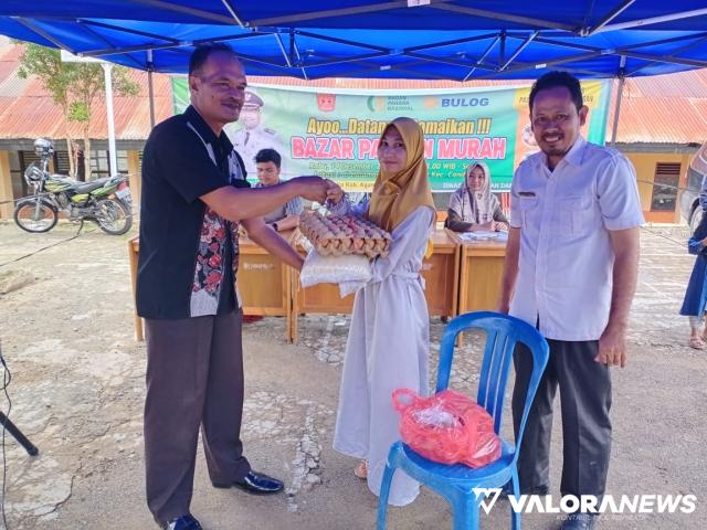 400 Paket Sembako Disediakan di Bazar Pangan Murah Kecamatan Candung
