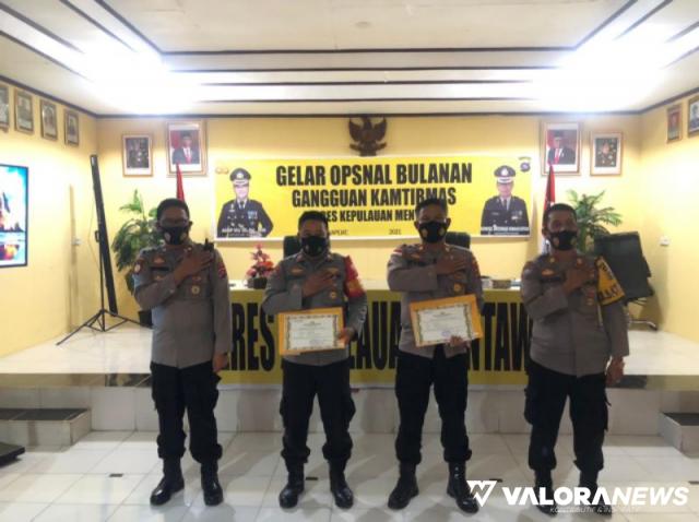 Kapolres Mentawai Award 2021: Polsek Sipora Raih Dua Penghargaan di Perayaan HUT...