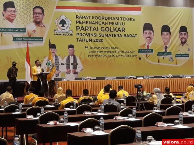 Hadapi Pilkada se-Sumbar, Khairunnas: Kader Wajib Menangkan Calon yang Diusulkan Golkar