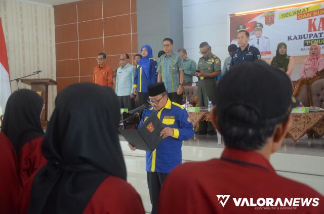 Tim TRC Dinas Sosial Agam Dikukuhkan, Ini Harapan Bupati