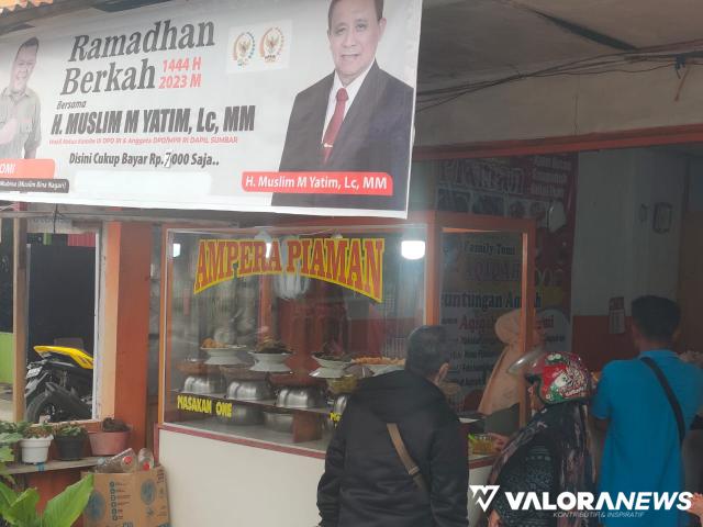 Digelar di 19 Kabupaten Kota se-Sumatera Barat: Muslim M Yatim Berbagi dengan 40.000...