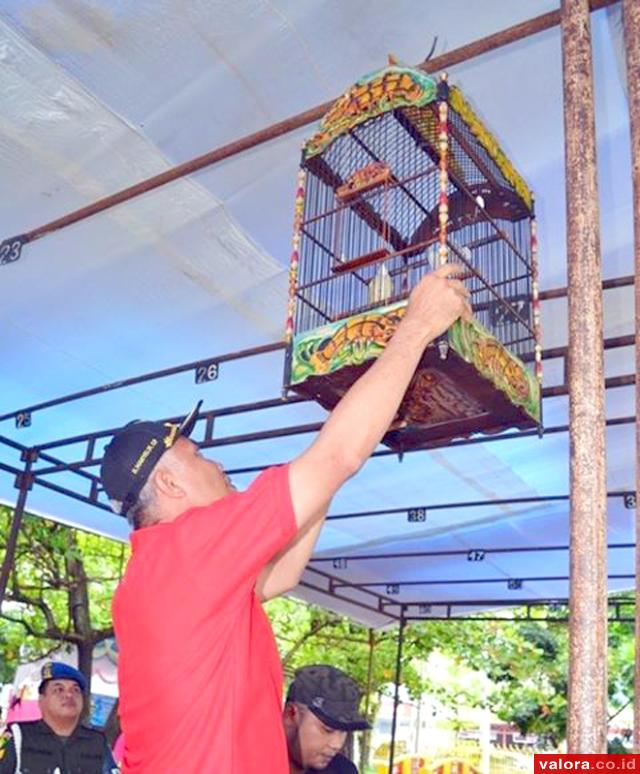 Kicau Burung Meriahkan HUT RI di Kota Padang