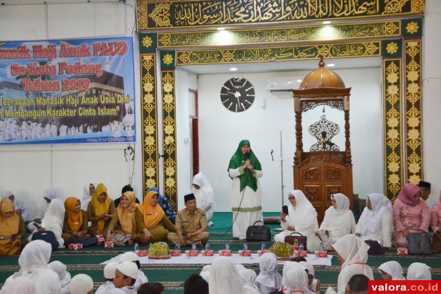 Murid PAUD se-Kota Padang Ikuti Manasik Haji