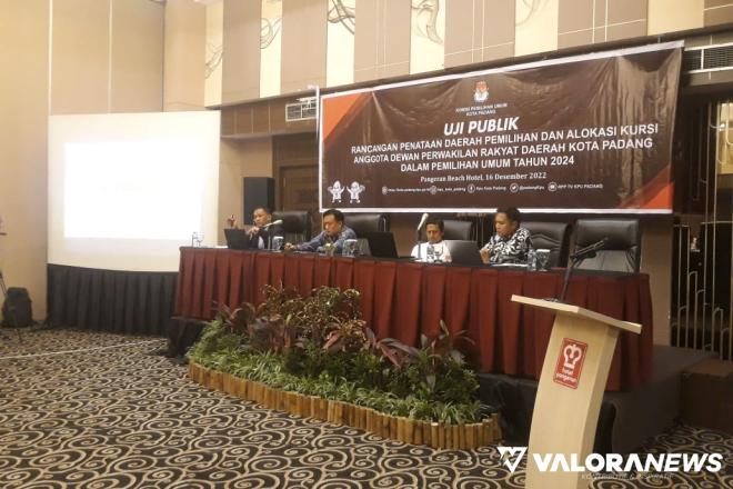 Padang Diusulkan 6 Dapil di Pemilu 2024, Ini Pandangan Akademisi, Parpol dan Praktisi...