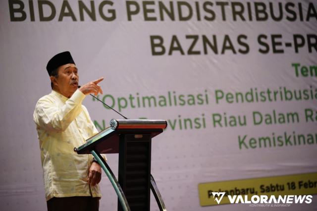 Syamsuar: BAZNAS Harus Dahulukan Masalah Prioritas