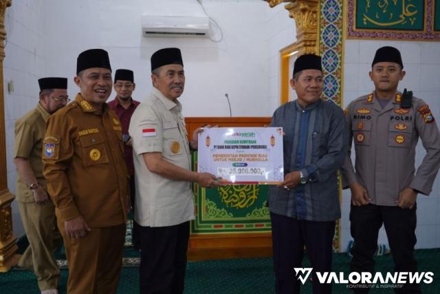 Safari Ramadhan di Bengkalis, Ini Bantuan yang Diserahkan Gubernur Riau