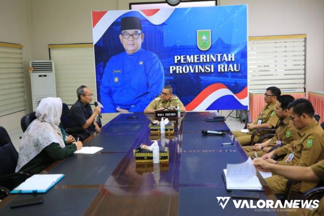 Silaturahmi dengan Wagub Riau, Kepala BPS Sosialisasikan FKP Regsosek 2-21 Mei 2023