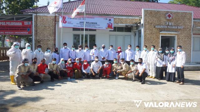 PMI Pasbar Peduli Galang Donasi untuk Yatim dan Piatu Korban Covid19