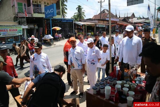 Seribu Cangkir Kopi Asli Solsel Dibagikan Gratis di Lokasi Finish TdS 2019