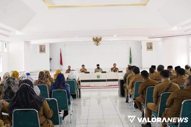 Fadly Amran Kumpulkan Pimpinan OPD dan PPK, Bahas Pelaksanaan Proyek Unggulan 2022