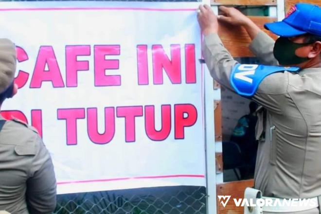 Satpol PP Padang Tutup Kafe Live Musik, Ini Penyebabnya