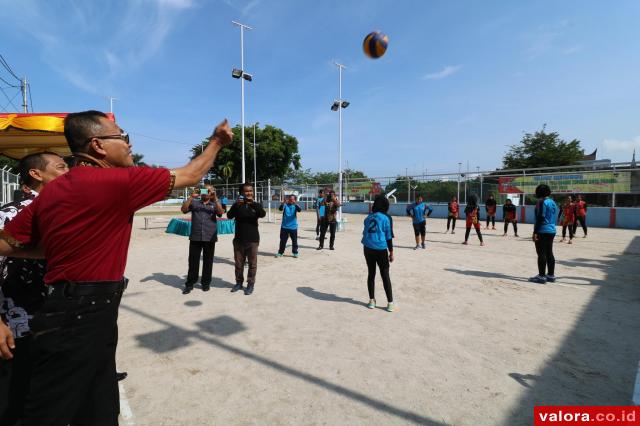 Kejuaraan Bola Voli Nagari Tingkat Padang Digelar