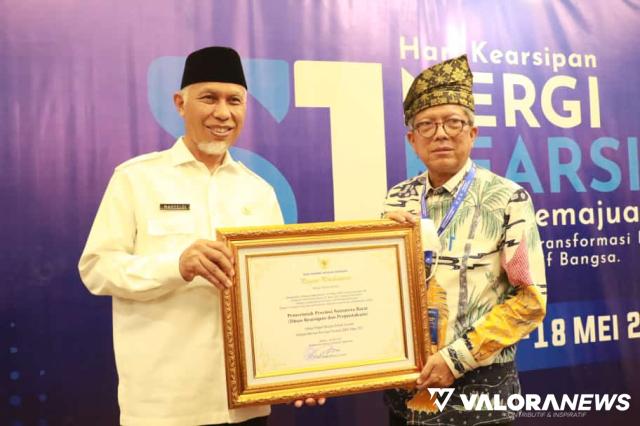 Sumatera Barat Raih Peringkat IV Penghargaan JIKN 2022