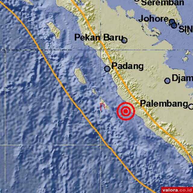 Dua Kali Gempa Mengguncang Pagi Ini