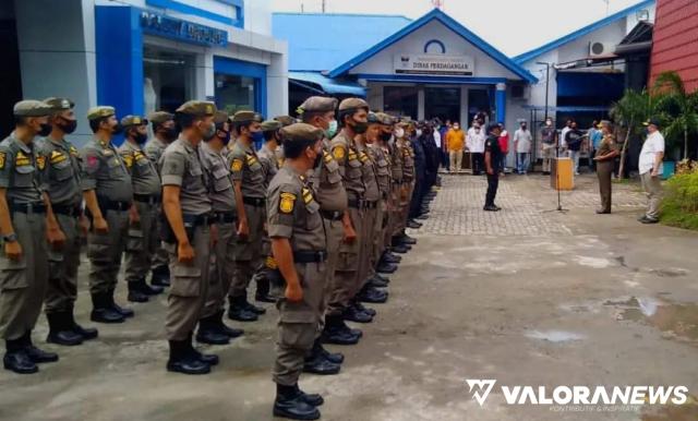 30 Personel Satpol PP BKO ke Pasar Raya