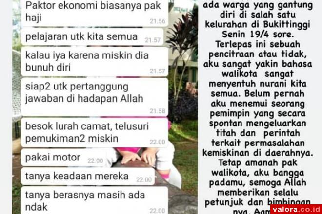 Erman Safar Minta Lurah Keliling Kawasan Miskin, Tanyakan, Masih Punya Beras atau Tidak