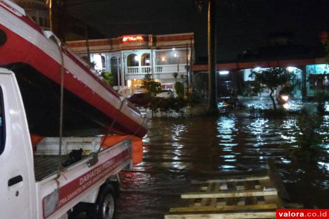 Hujan Lebat, Jalan Raden Saleh jadi Anak Sungai