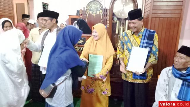 Gubernur Sumbar Bantu Pembangunan Masjid Istiqomah Andiang