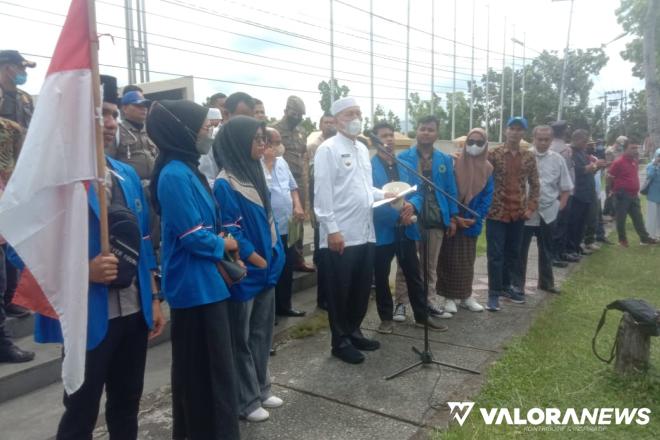 Aliansi Mahasiswa Pasbar Demo Bupati: Tindak Pabrik Sawit yang Permainkan Harga TBS di...