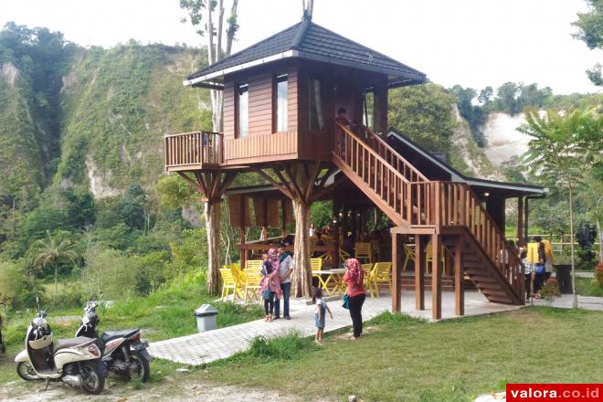 Cafe Rumah Pohon di Lambah Sianok Diserbu Pengunjung